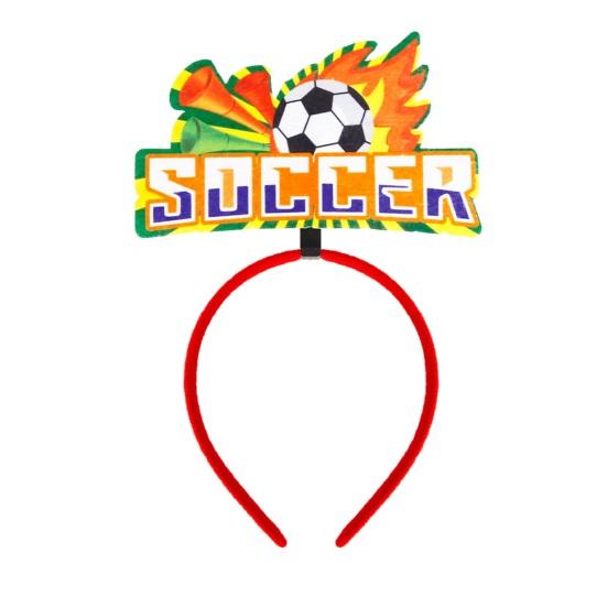 2026 Soccer Headband Functional Sports Hair Hoop Versatile Sports Hairband Unisex Game Day Football Fan Accessory