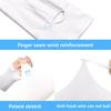 1 Pair Arm Sleeves UV Protection High Elasticity Nylon Sweat Absorbing Cooling Cycling Arm Sleeves for Exercise