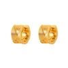 Chic Light Luxury U-Shaped Line Texture Earrings - Women's Versatile Design
