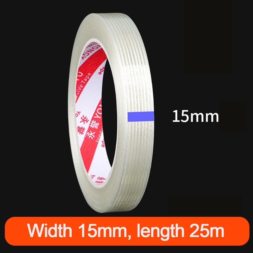 

Strong Stripes Fiberglass Tape Single-sided Strapping Tape New Fixed Seal 15MM