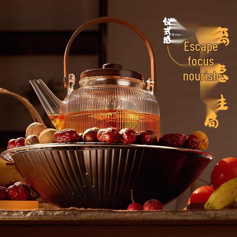 Chinese Style Electric Ceramic Tea Brewing Stove Set