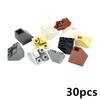 30PCS MOC Bricks 3676 Slope Inverted 45° 2X2 For Building Blocks Parts DIY Bricks Bulk Model Educational High-Tech Parts Toys
