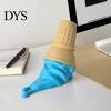 Desk Accessories for Office Melting Ice Cream Ornament, 3D Printed Cone Colorful Entryway Ornaments Sculpture, Fun Tabletop Ornament Home Decoration