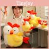 Adorable Cartoon Chicken Plush Toy Cuddle Buddy For Kids Birthday Gift Soft And Funny