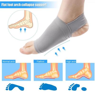 Soft Flat Feet Arch Pads Insoles Foot Shock-absorber Foot Care Foot Arch Pads Insert Cushion Hosiery Pads Travel Outdoor