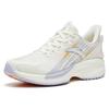 New Anta A Grip Pro Lightweight Wear resistant And Non slip Low Top Running Shoes Women's White Purple Yellow 122325585-4