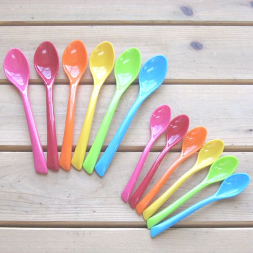 Nagao Tsubame-Sanjo Leaf Cutlery Spoons, Medium, Set of 6, Made in Japan