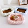 Guinea Pig & Hamster Cooling Mat - Rattan Woven Nest for Small Pets