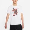 Nike Seasonal Logo Tee Basketball Print Short Sleeve T-Shirt Men Tops White DD0780-100