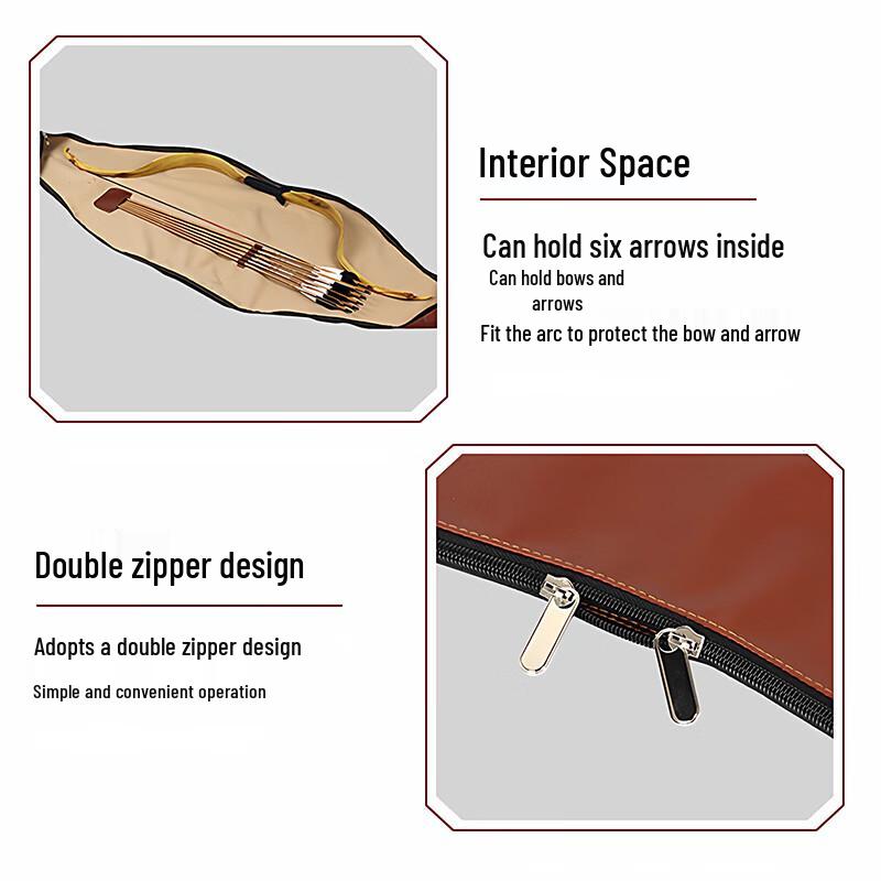Traditional Archery Quiver for Recurve and Hunting Bows