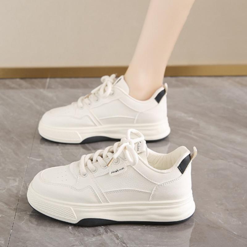 Women Platform White Sneakers Casual Sports Skate Shoes