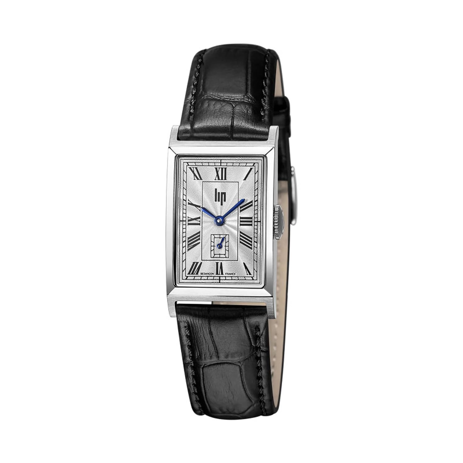 

[LIP] Authorized Dealer LIP T18 Churchill Black Crocodile Engine Turn Dial [CHURCHILL] 671929 Watch Men s Unisex