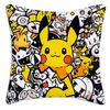Housse de Coussin Anime Pokemon Décor Pikachu Housse de Coussin de Canapé Salamèche Psykokwak Figure Anime Housse de Coussin Dessin Animé HJHA,(10)