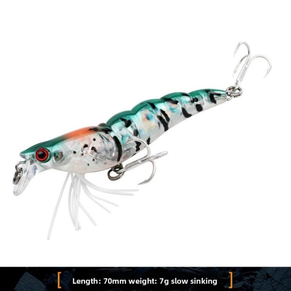 

7g Weight Fishing Lure 70mm Length Artificial Bait Tackle Shallow Minnow Pike Fishing H