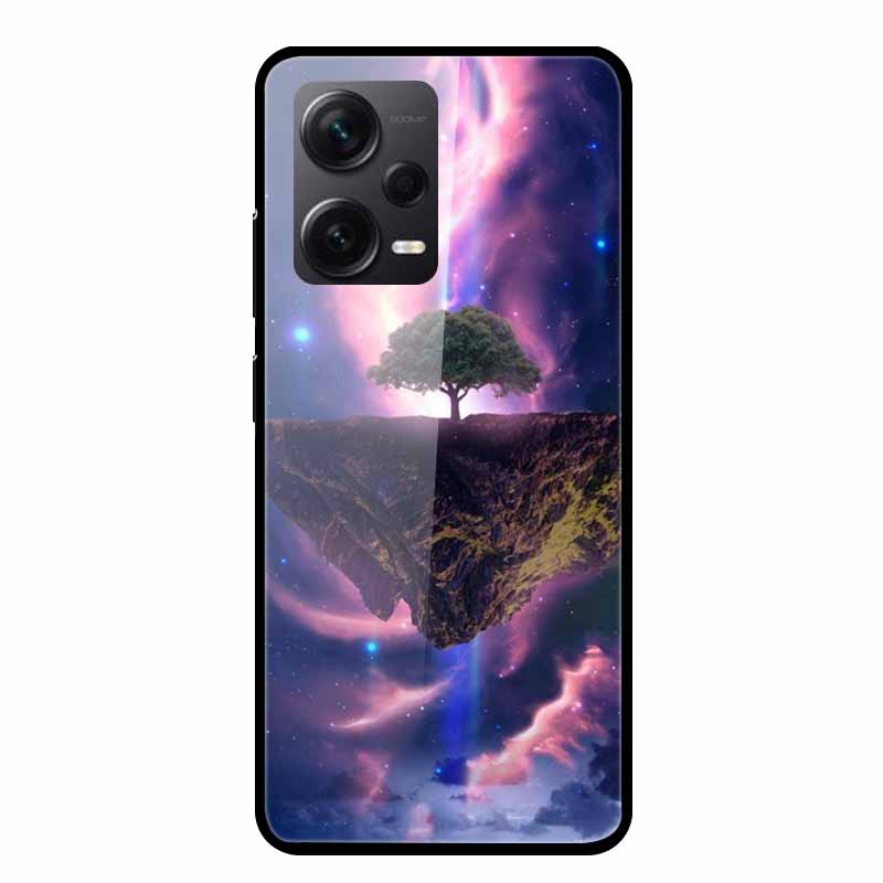Tempered Glass Cases For Redmi Note 12 Pro Plus 5G Covers Note12 Hard Back Covers for Xiaomi Redmi Note 12 Pro Capas Protective