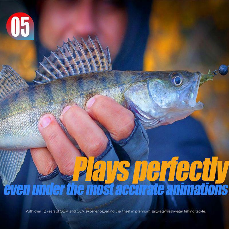 BEARKING Libellenlarve Weicher Angelköder 5CM