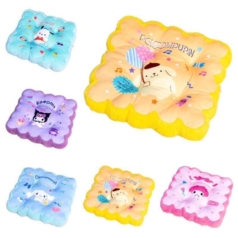Cartoon Plush Chair Cushion Pad Thick Tatami Floor Cushion Office Sitting Pad Student Non-slip Seat Pad Wholesale