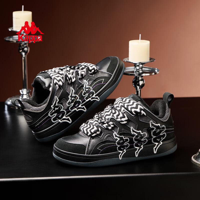 Kappa Elevated Platform Mid-Top Sneakers