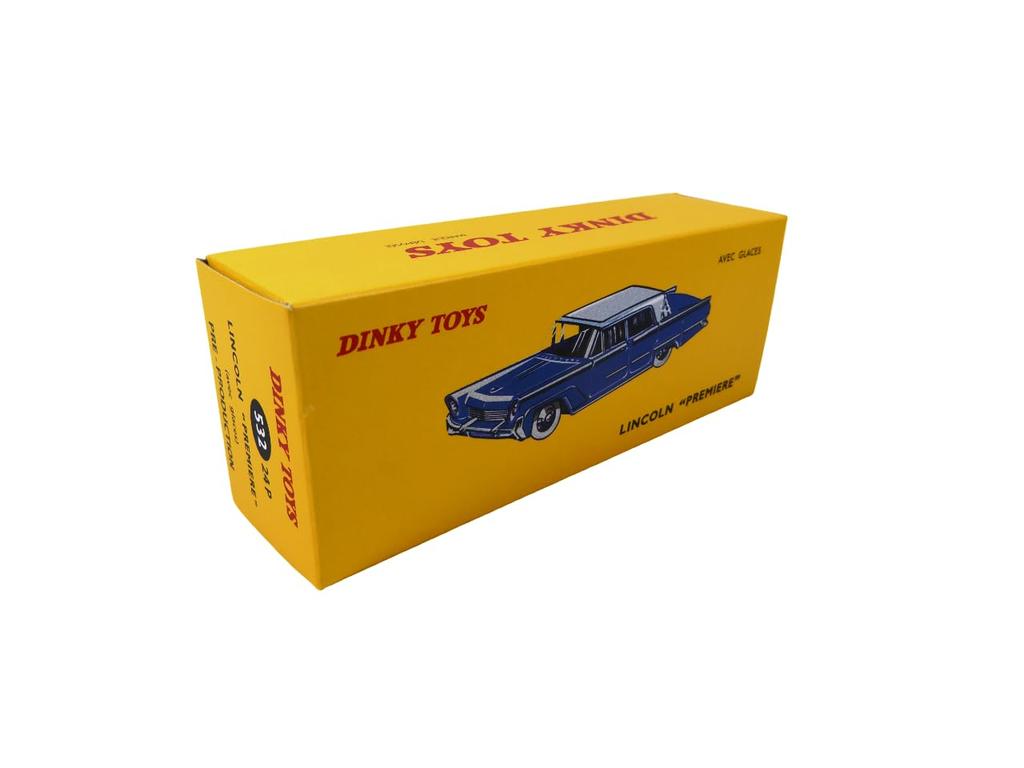 DINKY TOYS Dinky Lincoln Premier Blau Nachdruck Diecast Modellauto 1/43