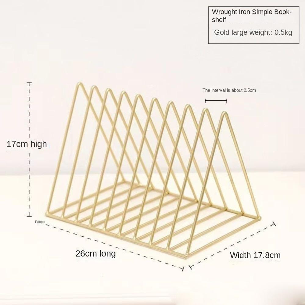 Ράφι Αποθήκευσης Περιοδικών Σιδερένια Τέχνη Θήκη Εφημερίδων Οργανωτής Σταθερών Νέου Φοιτητή Οικιακό