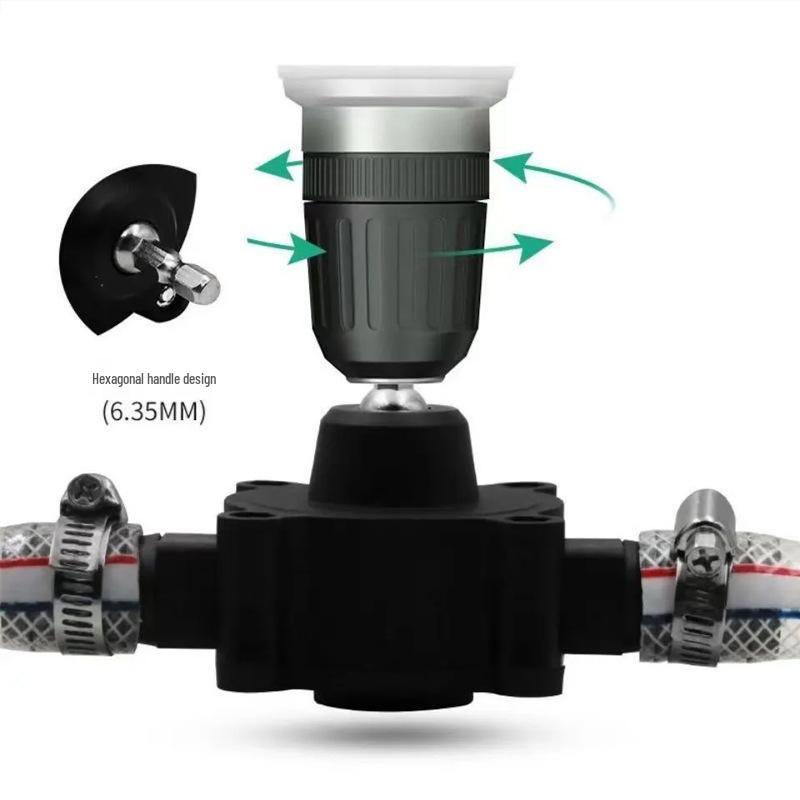 Electric Drill Self-Priming Small Water Pump for Household Use