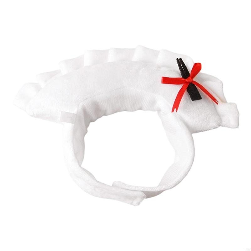 

Pet Dumpling Headwear Cartoon Pet Dumpling Hat Dog Small Animal Headwear Halloween Outfit Hat