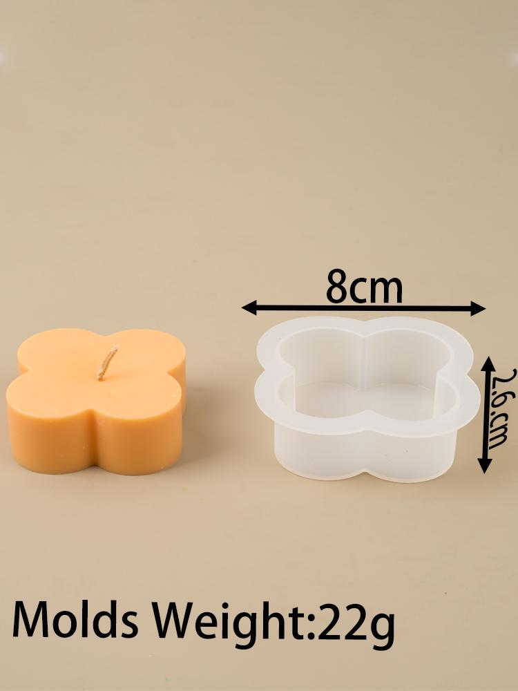 

Силиконовая форма для свечей «Цветок сливы» DIY Пять лепестков Ароматические свечи Формы для мыла Гипс Смола Декор для дома Поделки Подарок