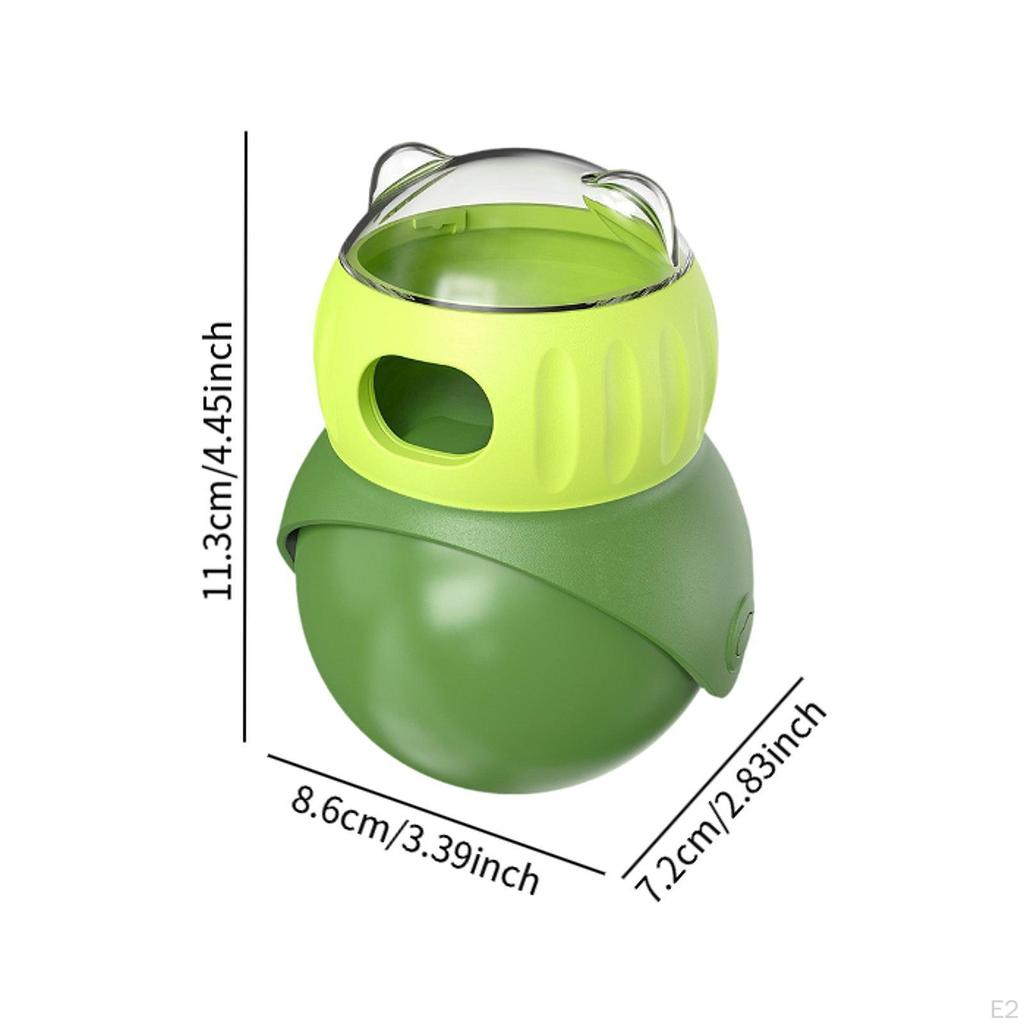 Dog Treat Dispenser Toy Adjustable Food Dispensing for Cats Exercise Indoor Puzzle Travel Puppy