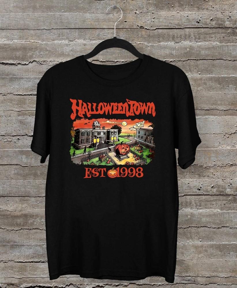 Halloweentown Est 1998 T Shirt, Halloweentown University, Retro Halloweentown Unisex T-Shirt XXXXL
