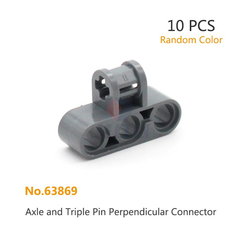 Technical Driving Ring Universal Joint Axle and Pin Connector with Holes Blocks MOC High-Tech Building Bricks Toy Replace Parts