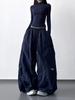 Amerikanische Winter Casual Elastische Kordelzug Fallschirmhose mit Taschen