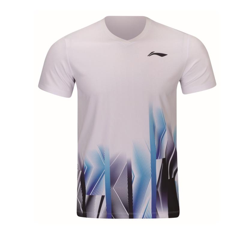 Li Ning Badminton Collection Badminton Jersey Set Unisex White AATW017-2