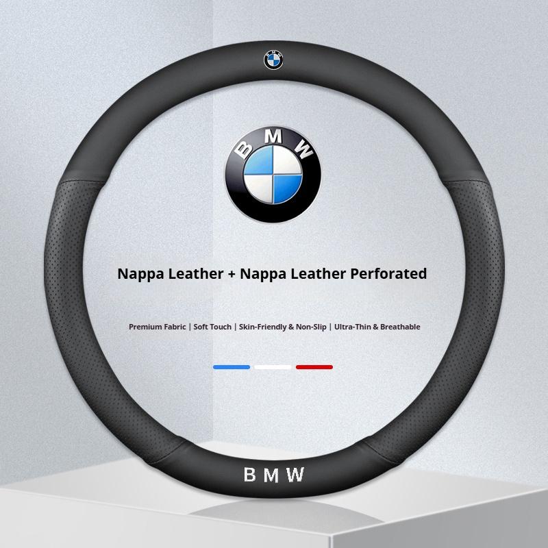 Car Anti-slip Carbon fiber Suede Steering Wheel Cover For BMW M E46 E39 E60 E90 E91 E36 E87 F10 F20 F30 M3 M4 M5X1 X3 X4 X5 X7