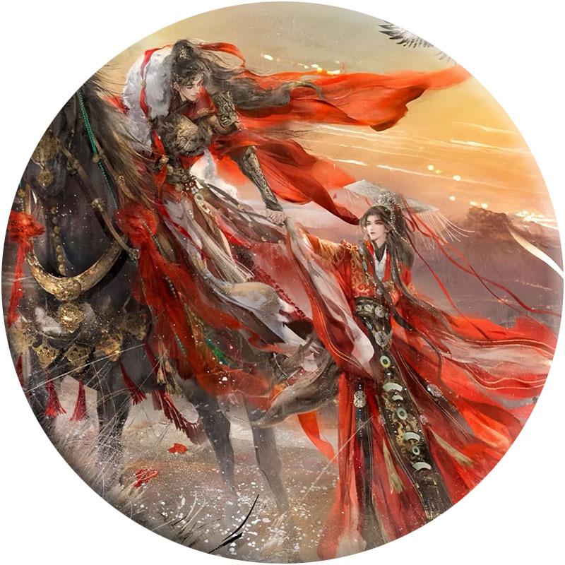 Jiang Jin Jiu Season 4 Anime Tinplate Badge - 2D Millet Pin Gift