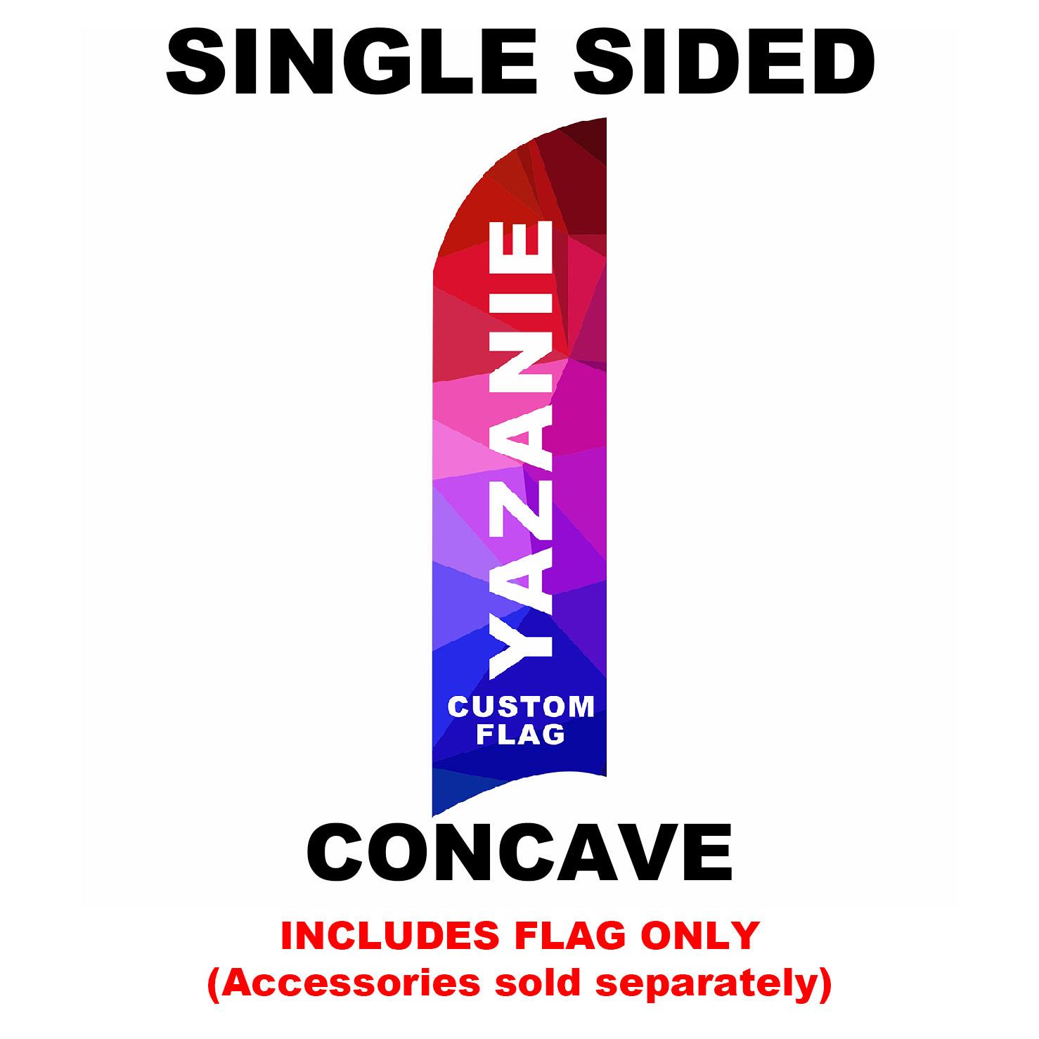 Single or Double Sided Custom Beach Feather Flag Advertising Swooper Teardrop Flag for Outdoor Business and Events Promotion S