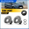 2x Clear Side Fender Marker Repeater Light for Ford Transit Connect 9T1Z13K376A