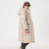 Tanboer Kids' Mid-Length Hooded Down Jacket
