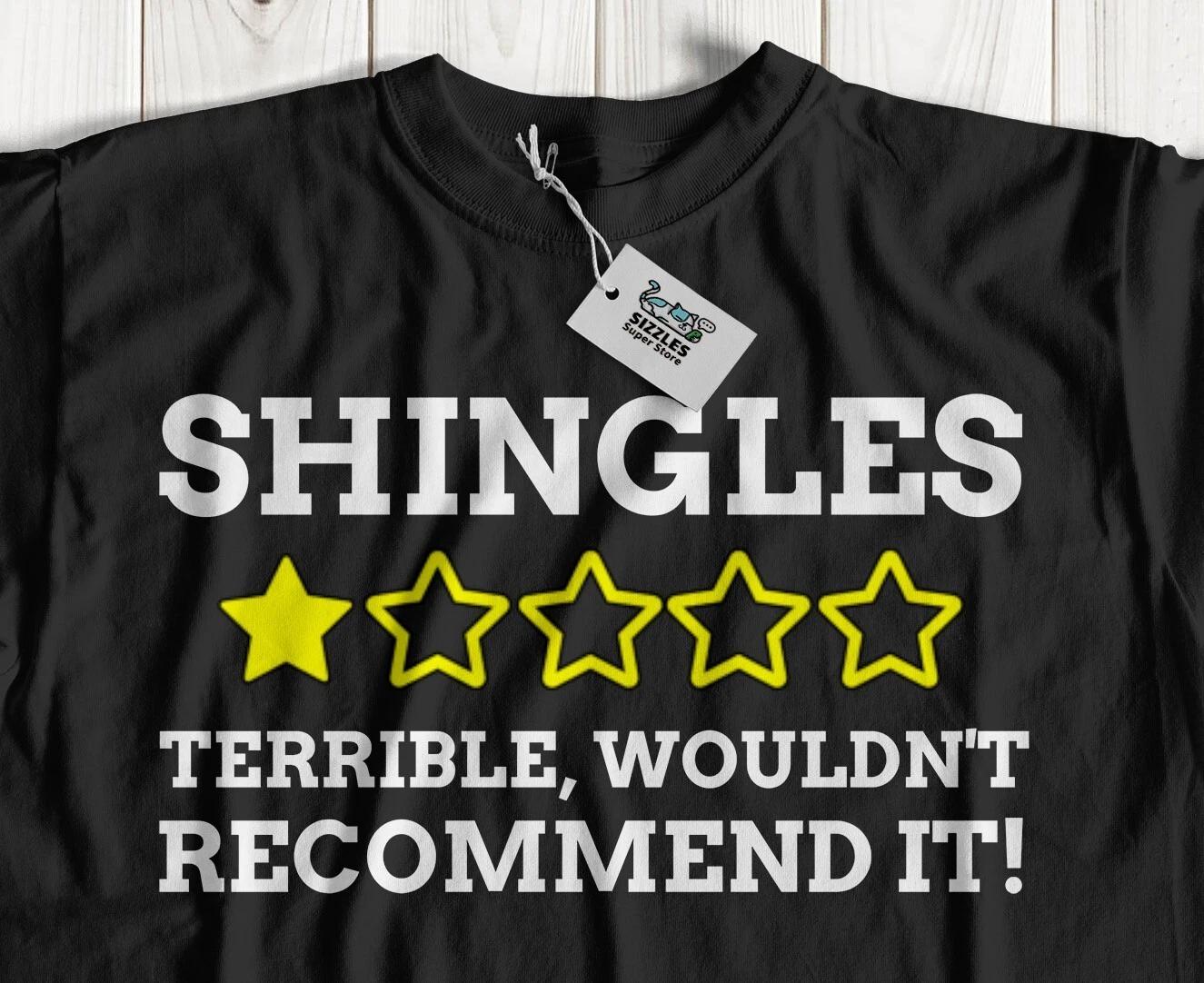 

Unisex Funny Shingles T-Shirt & Herpes Zoster Gifts S