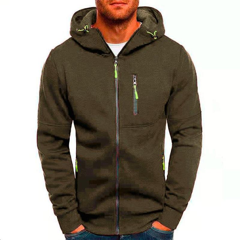 Autumn Winter Men's Hoodies Casual Sports Long Sleeve Hooded Sweatshirts Men
