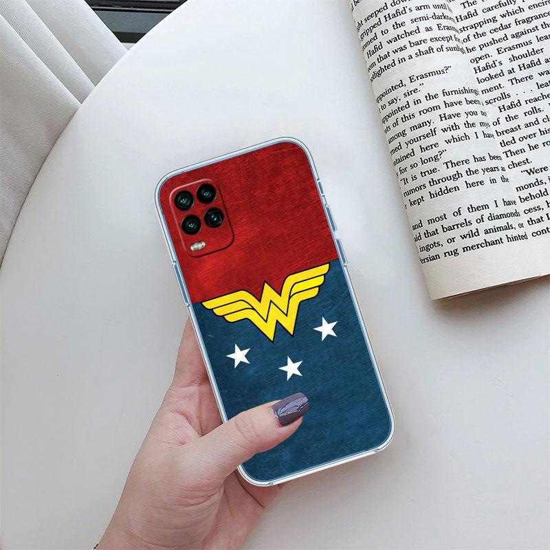 Wonder Woman Durchsichtige Handyhülle für Motorola Moto G7 G8 G9 G84 G85 G73 G24 G15 Z2 Play Power Plus