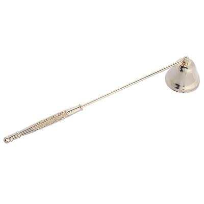 1Pcs Mode Edelstahl Glocke Geformt Kerze Snuffer Docht Trimmer Abdeckung Hand Werkzeug(Gold)