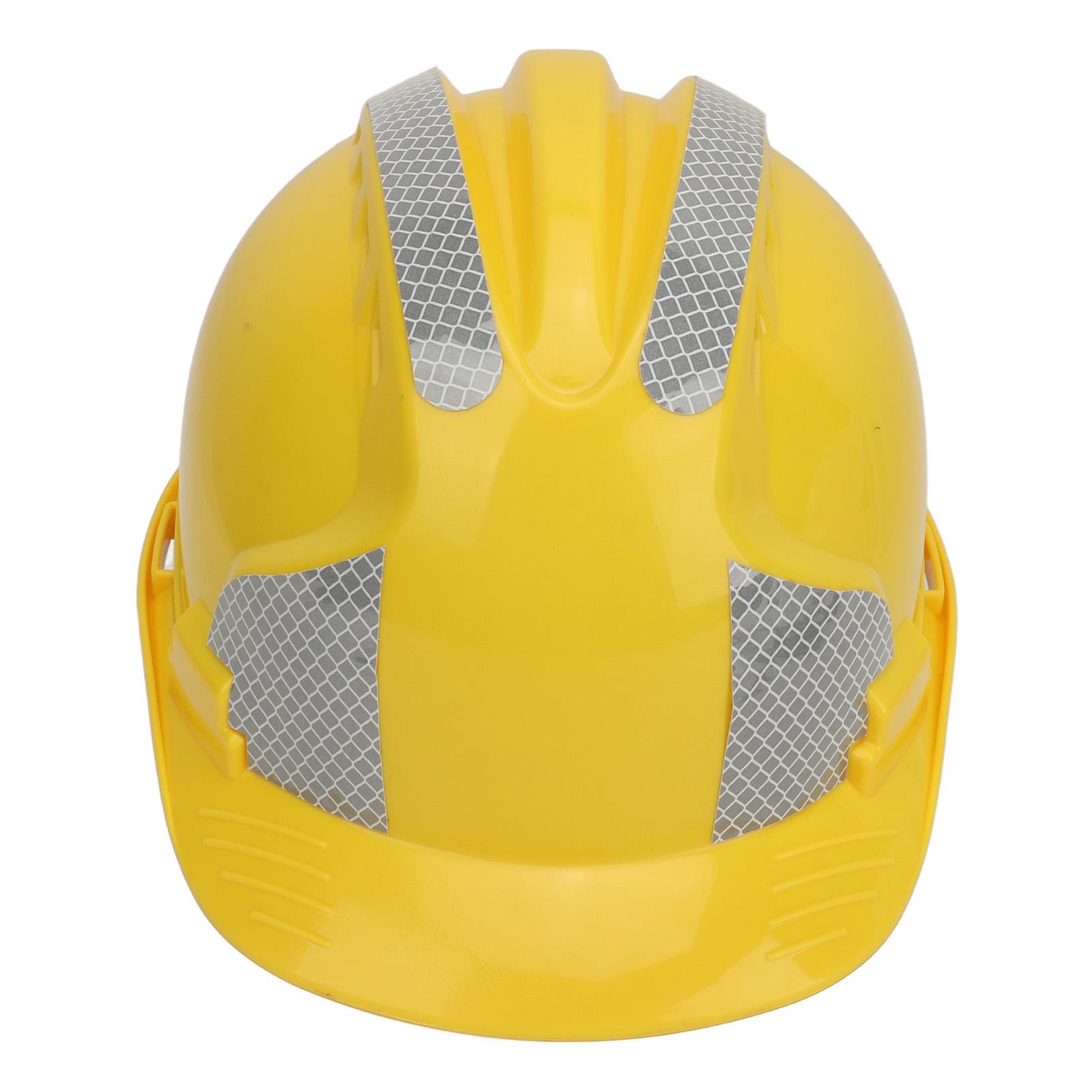 

Safe Work Cap Enhanced ABS Hard Hat Impact Resistance Adjustable Helmet for Construction Site