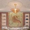 Retro French Murano Glass Pendant Light for Living Room, Dining Room, Staircase, and Bedroom