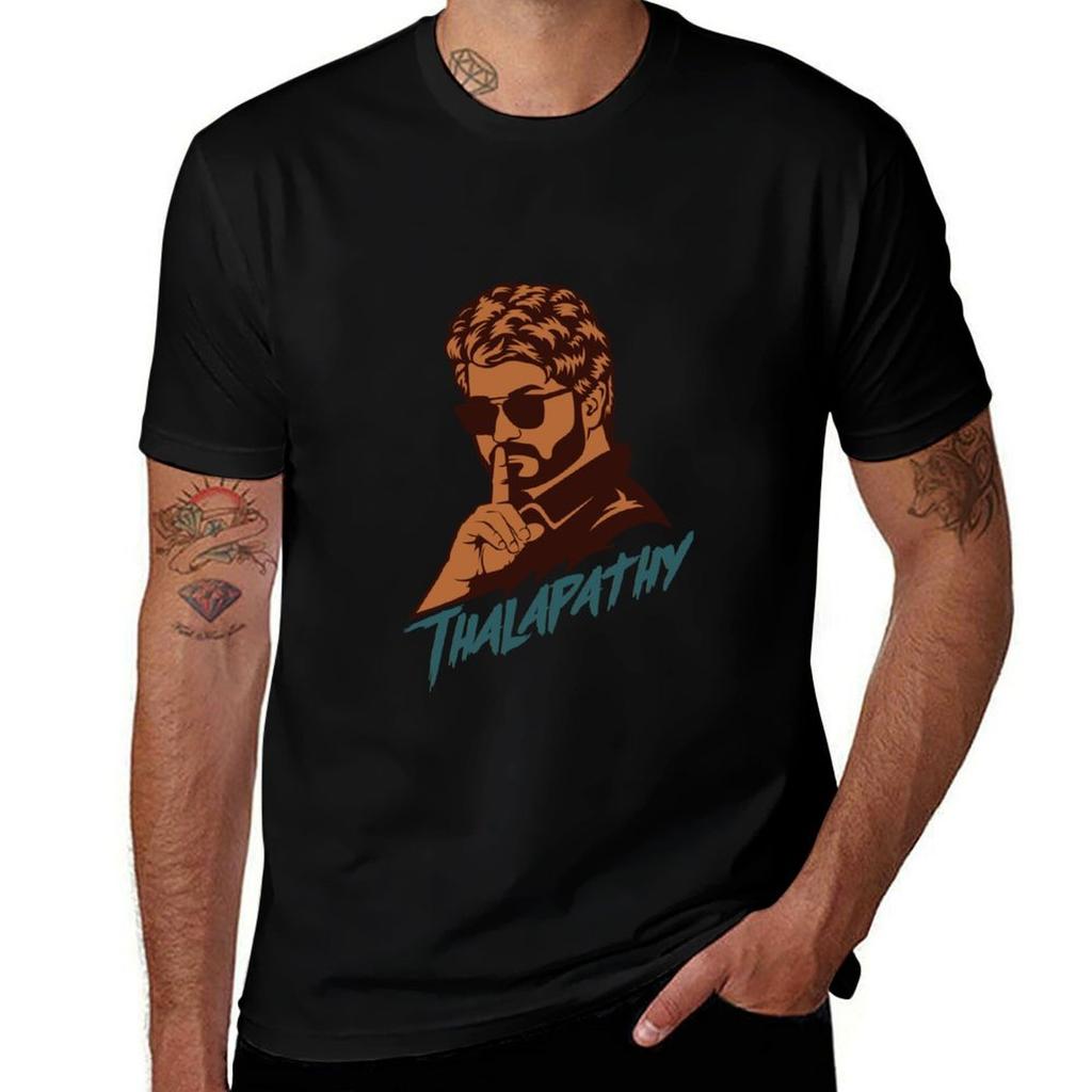 Master Movie TamilThalapathy Vijay Movie TShirt Casual All Match Short Sleeve TShirt