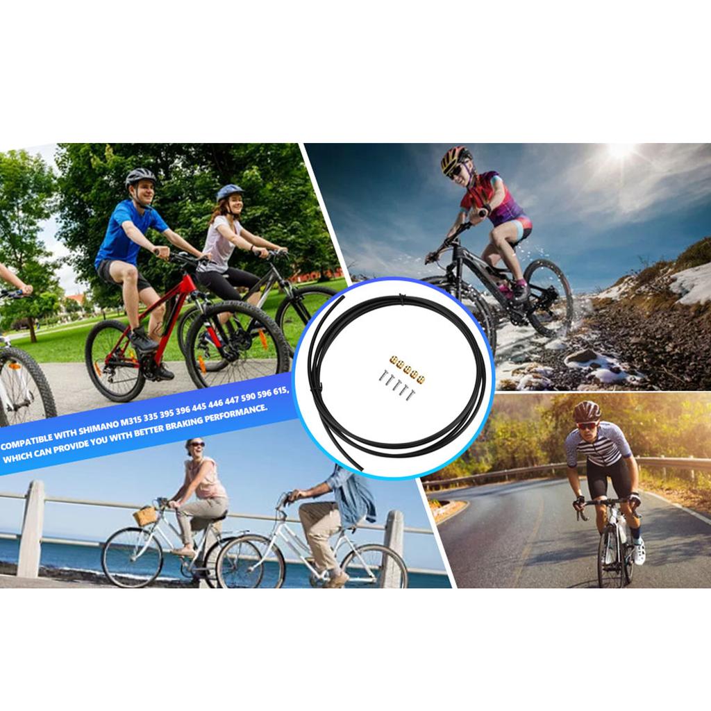 Hydraulic   Brake Hose, Mountain Brake Oil Tube, 300CM Disc Brake for Mountain Bike
