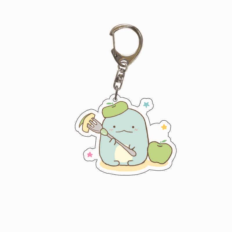 Acrylic Keychain: Japanese San-X Corner Creatures Anime Pendant for Backpack
