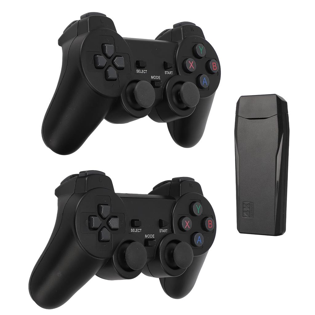 Retro-Spielkonsole Vorinstallierte 20000 Spiele 2-Personen-Match 4K HD Spielbox Wiederaufladbar 2,4 GHz