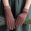 Ladies' Autumn And Winter  Fashionable And Versatile Touchscreen Gloves