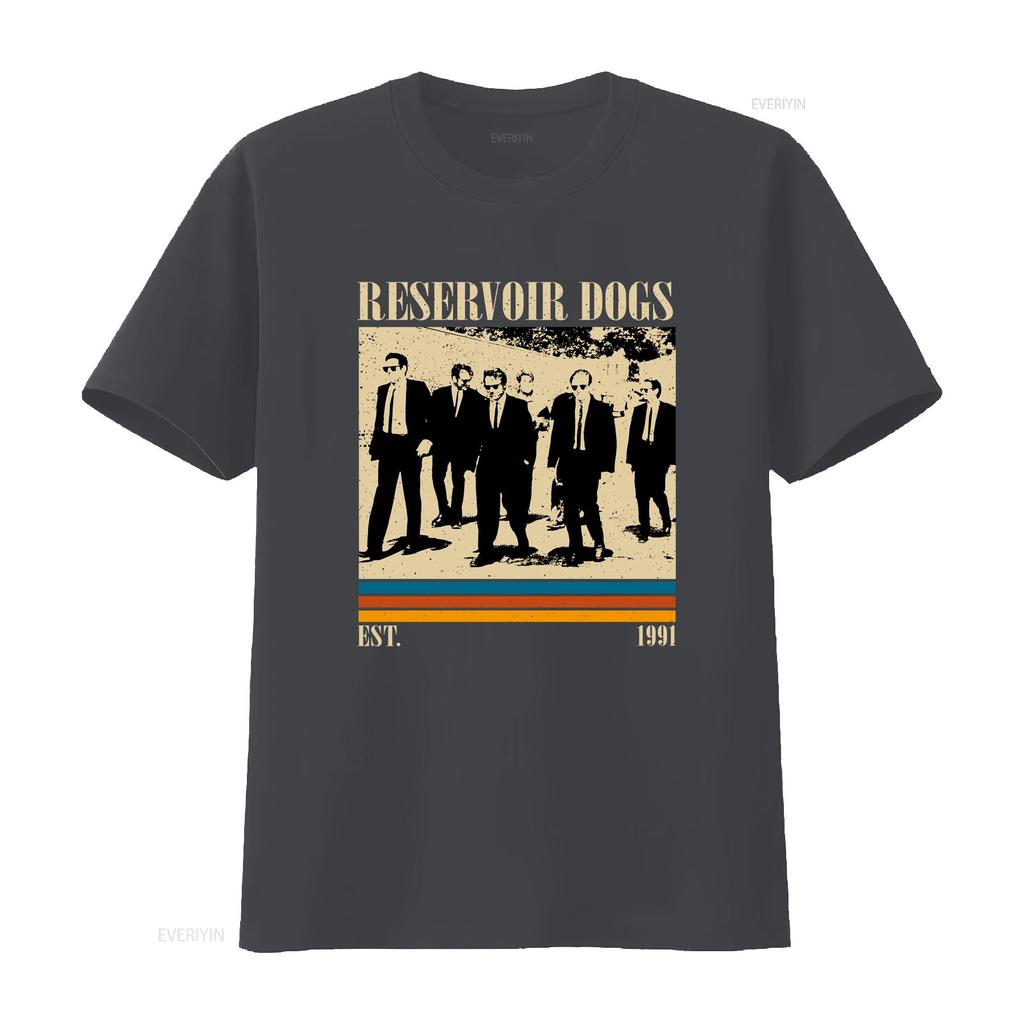 Reservoir Dogs T Shirt Movie Film Vintage Retro Classic S for Him Christmas Vintage Washed Stylish Casual Stretched Unisex