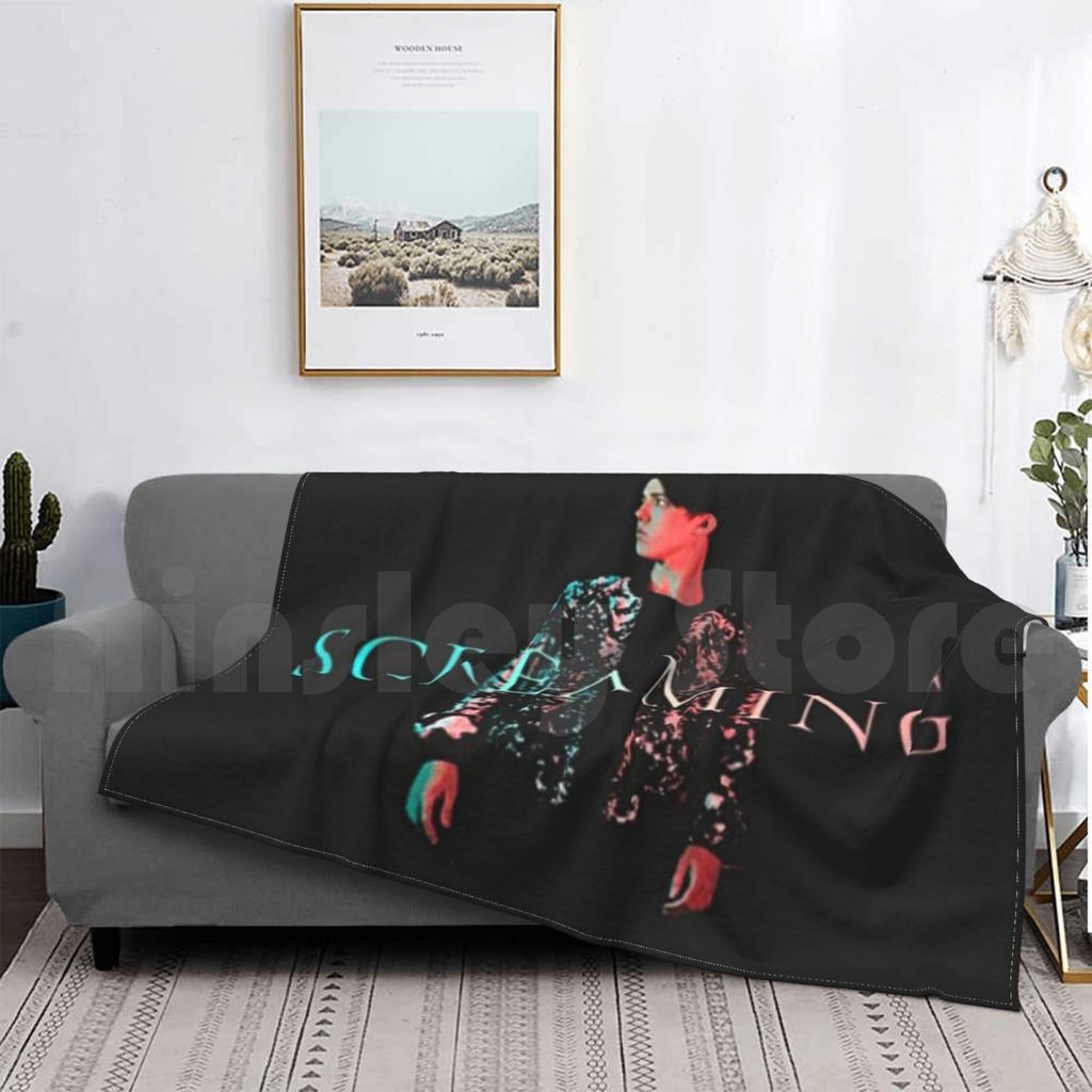 Dimash Kudaibergen Koc z krzykiem na sofę łóżko podróżny Dimash Kudaibergen Dimashkudaibergen Sos Piosenkarz